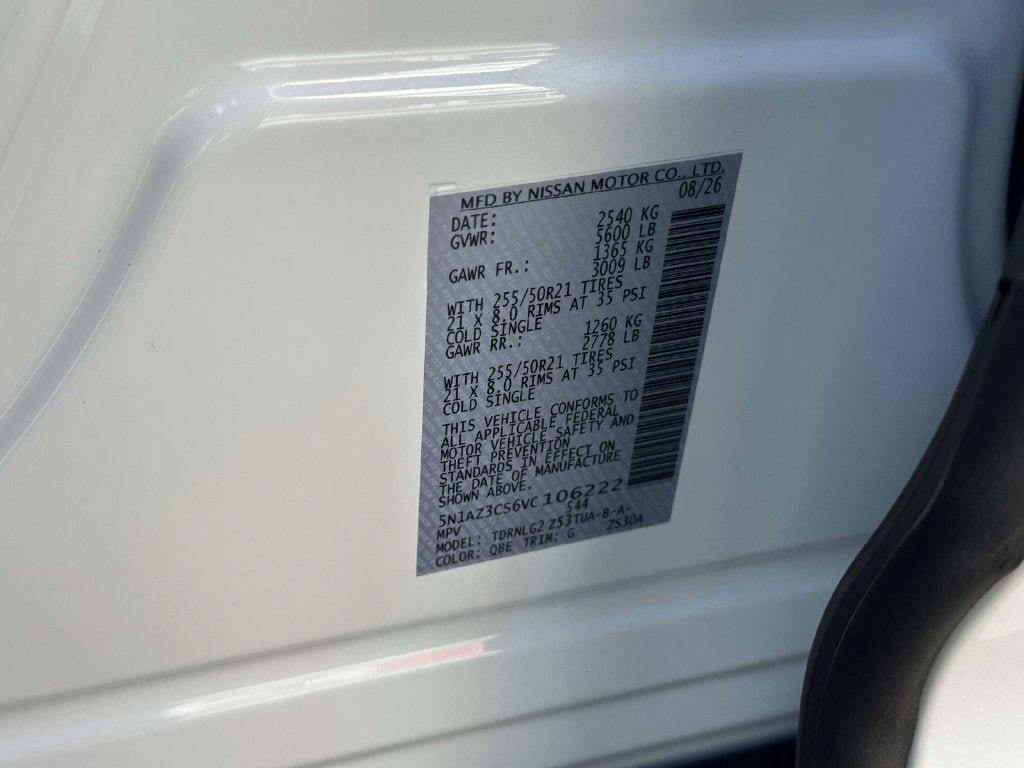 New 2027 Nissan Murano SL AWD/4WD image 33