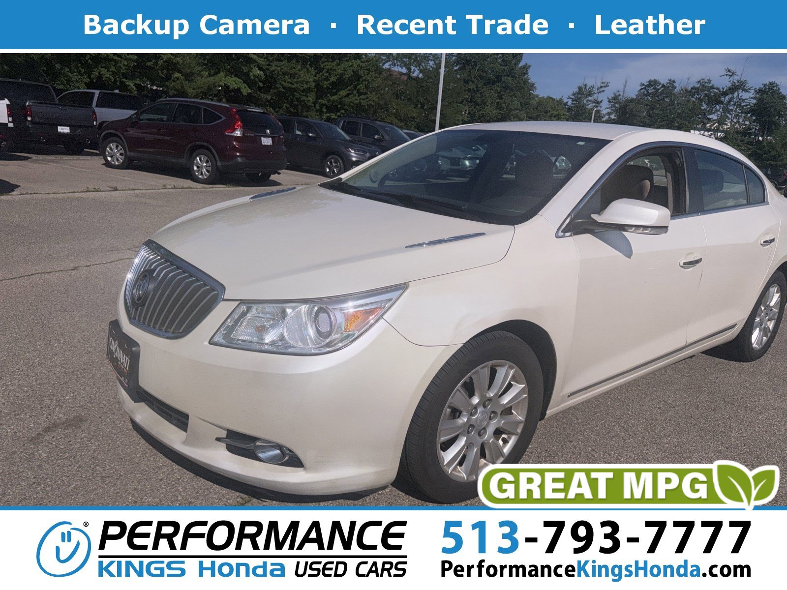 Used 2013 Buick LaCrosse Leather w/ Driver Confidence Package