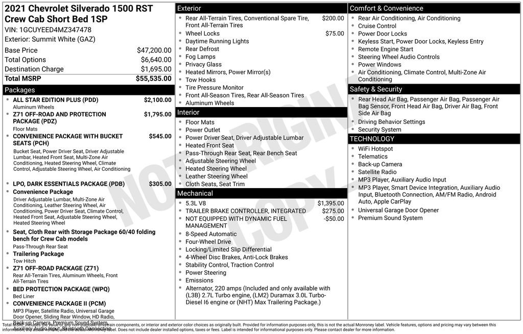 Used 2021 Chevrolet Silverado 1500 RST w/ All Star Edition Plus AWD/4WD image 46