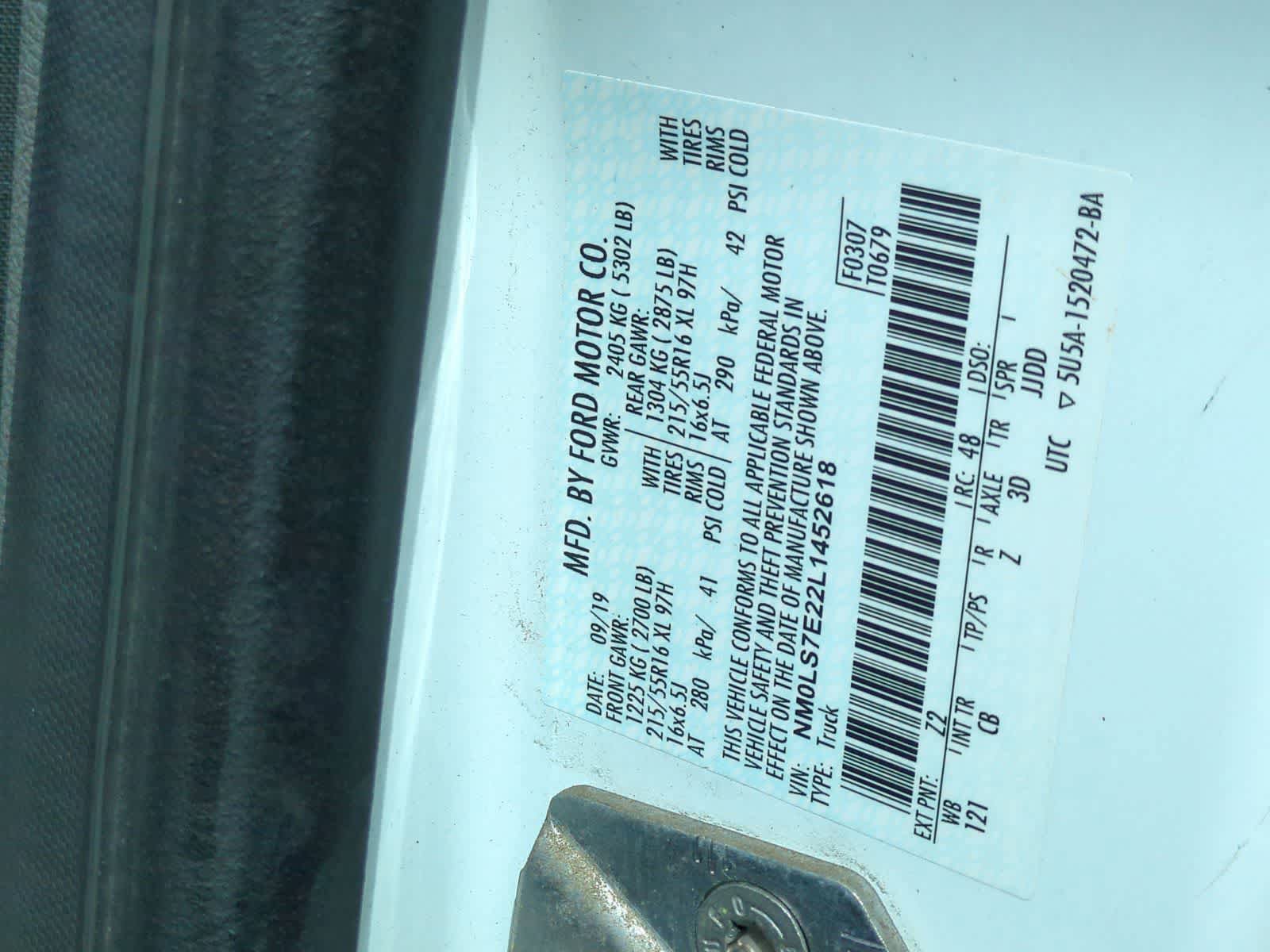 Used 2020 Ford Transit Connect XL image 33