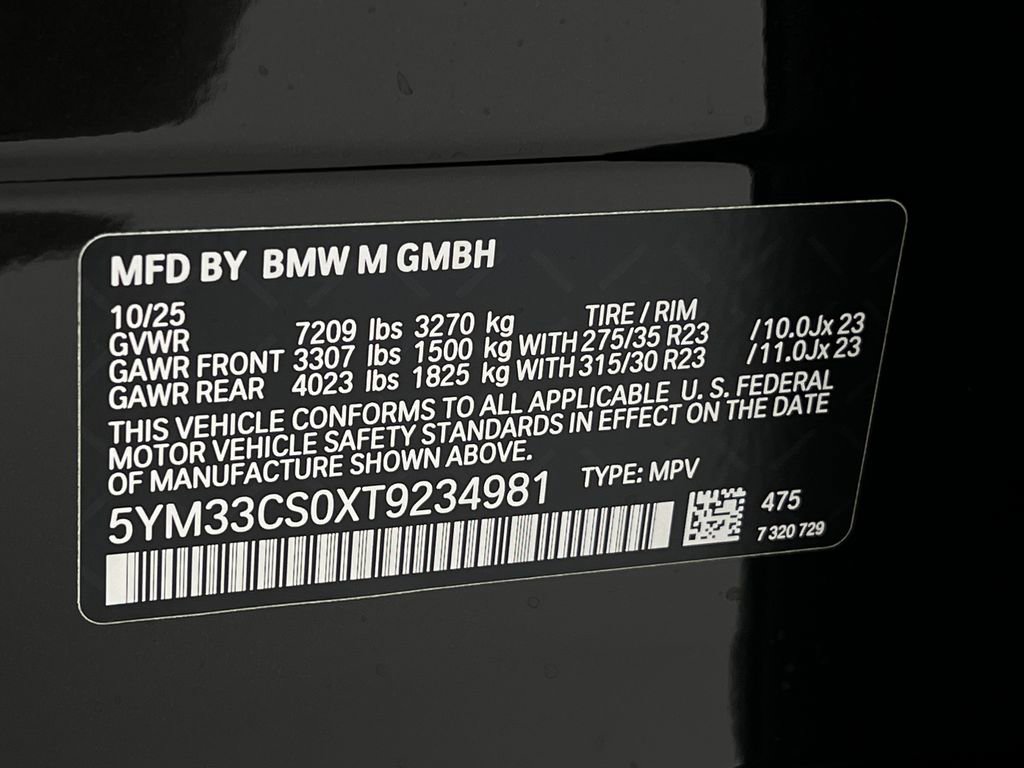 New 2026 BMW XM Label Red image 16