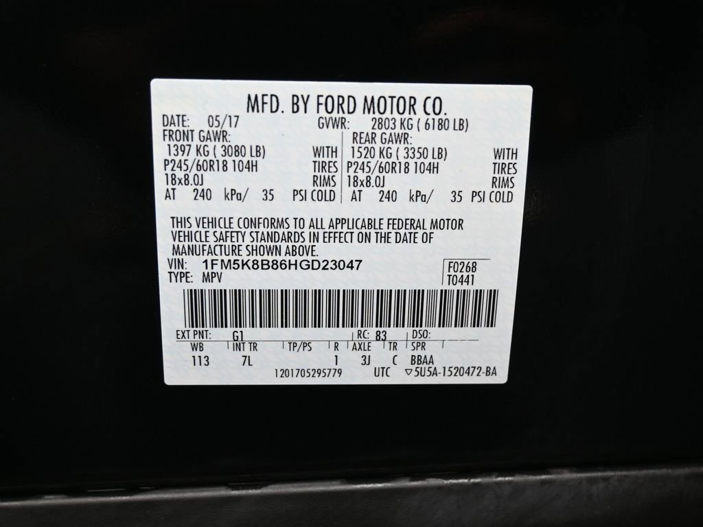 Used 2017 Ford Explorer 4WD image 9