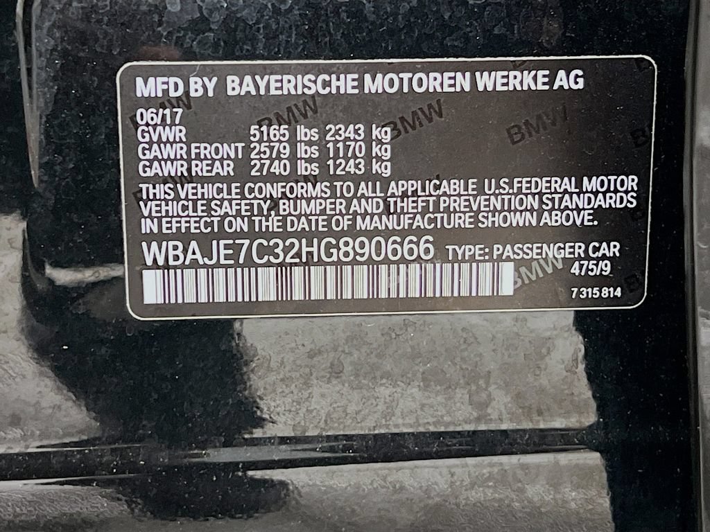 Used 2017 BMW 540i xDrive AWD/4WD image 38