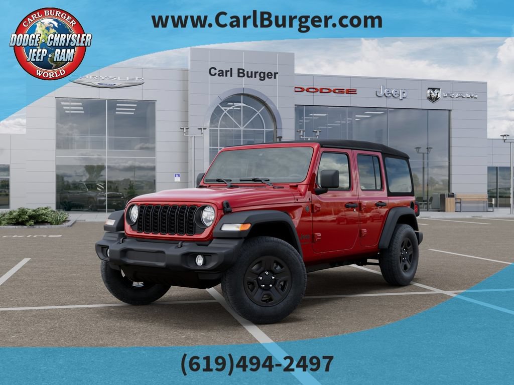 New 2026 Jeep Wrangler Unlimited Sport