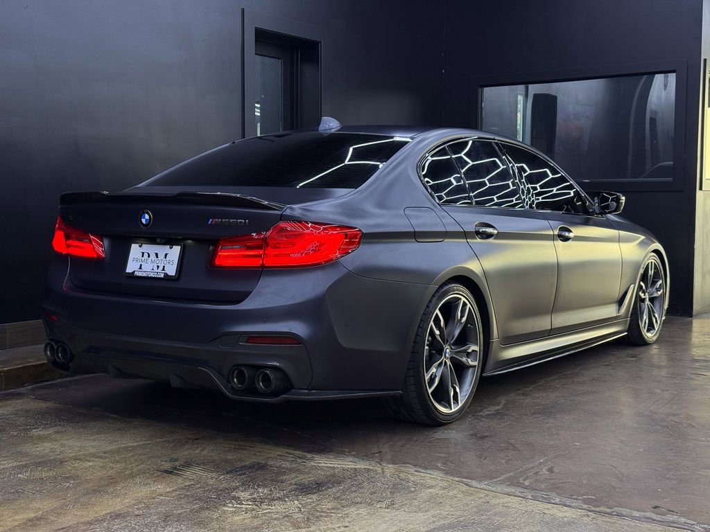Used 2018 BMW M550i xDrive AWD/4WD image 9