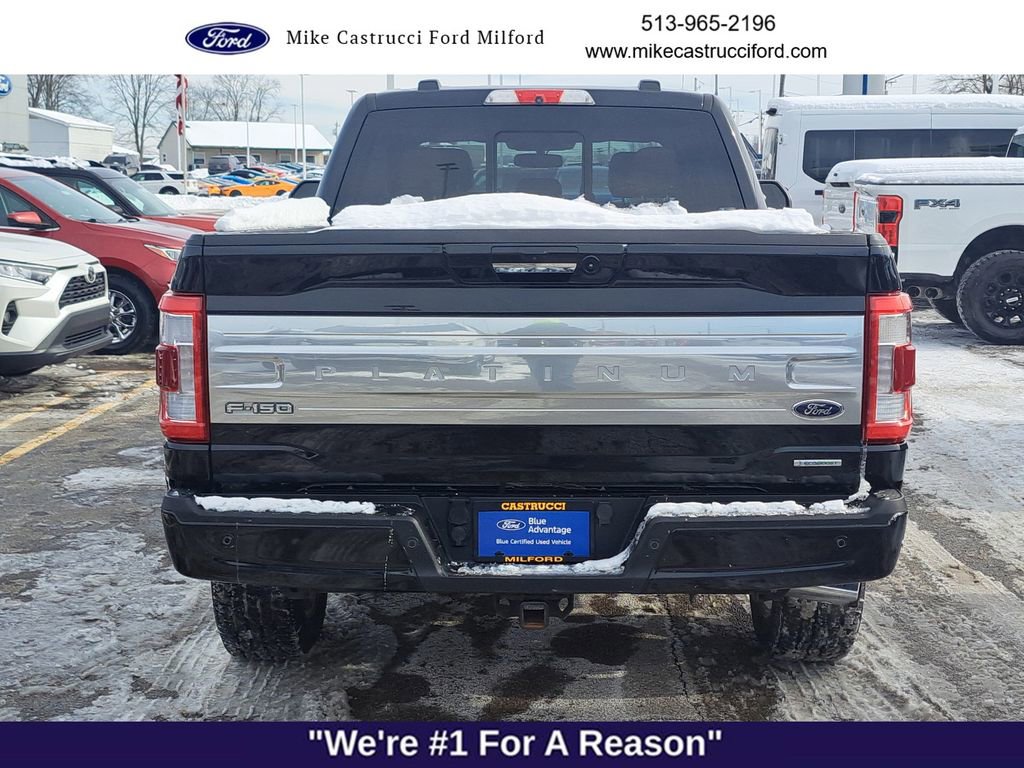 Certified 2021 Ford F150 Platinum w/ Equipment Group 701A High image 4