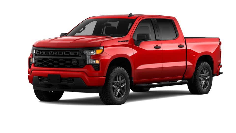 New 2026 Chevrolet Silverado 1500 Custom w/ Turbomax Blackout Package RWD image 50