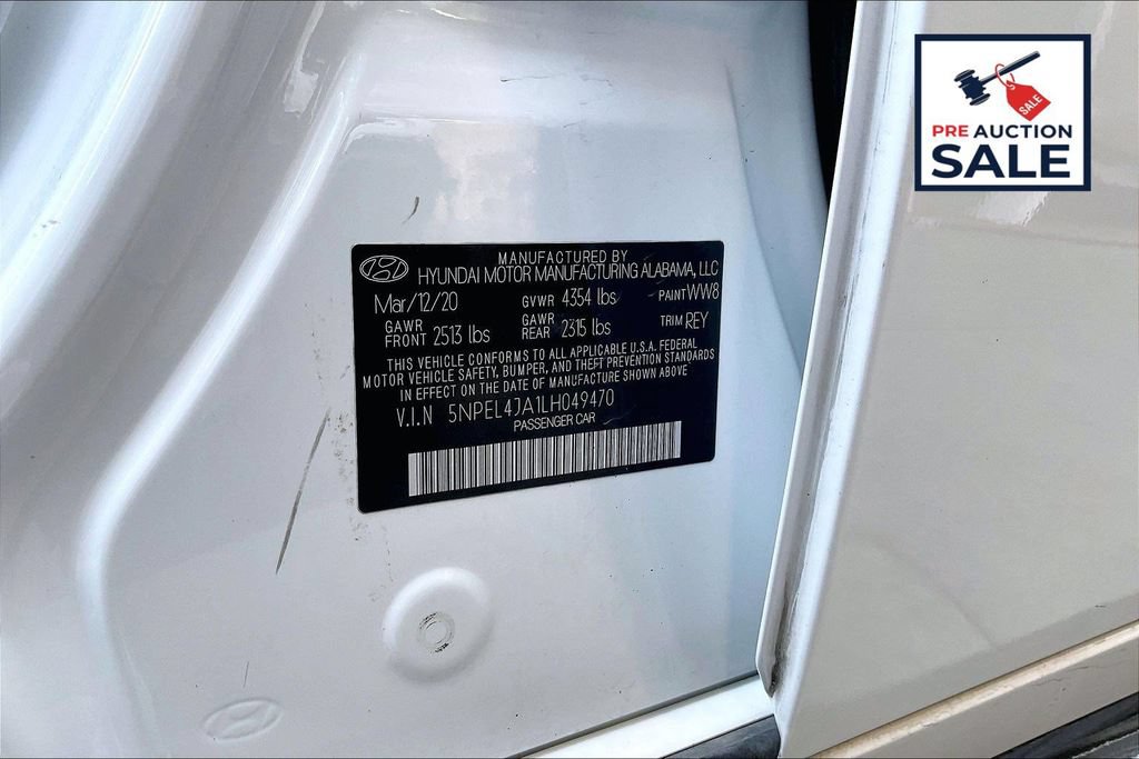Used 2020 Hyundai Sonata SEL FWD image 34