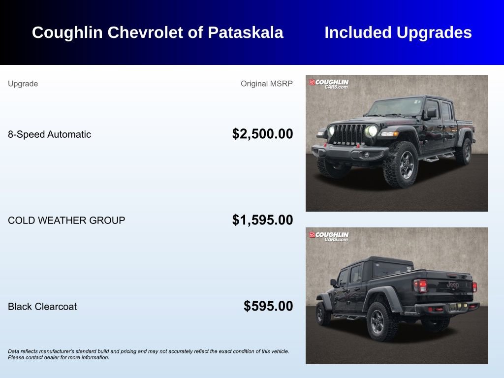 Used 2023 Jeep Gladiator Rubicon w/ Cold Weather Group image 3
