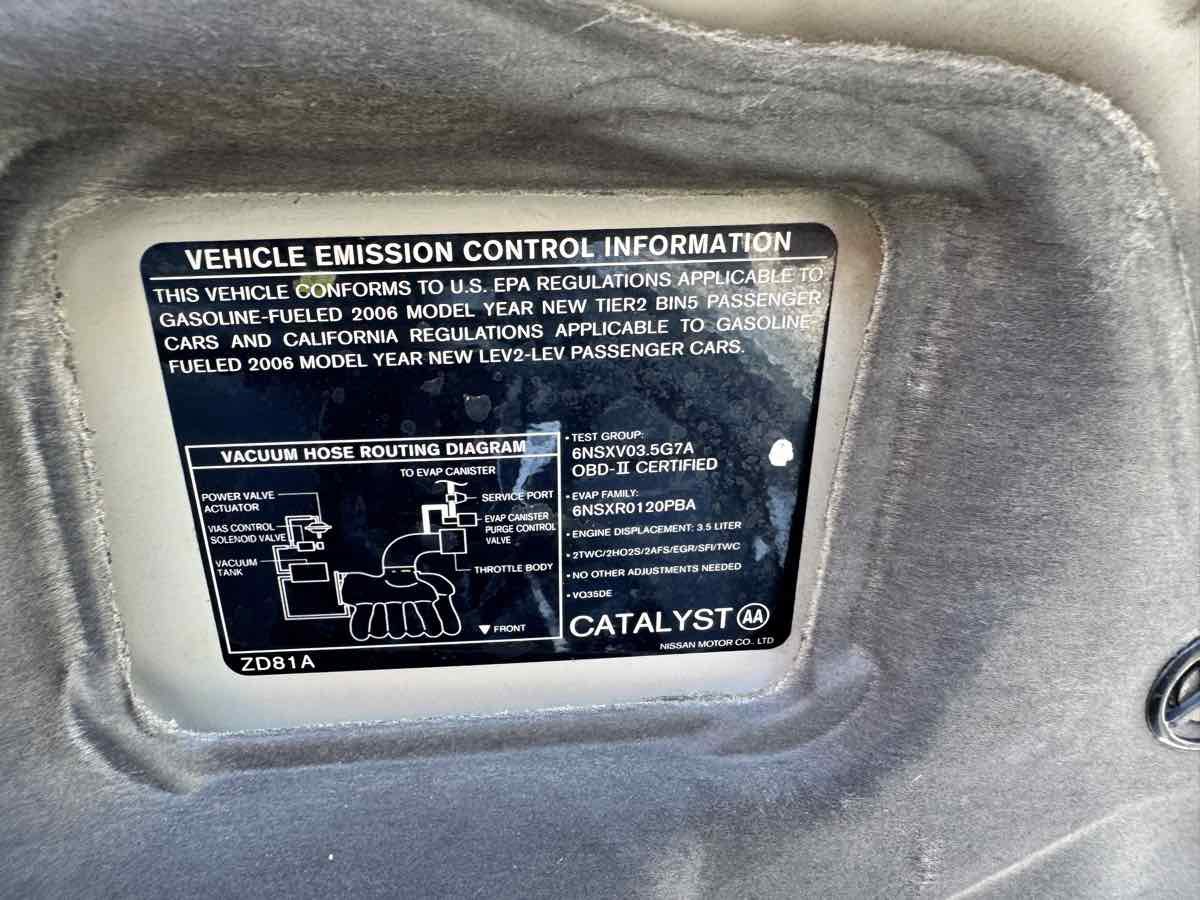 Used 2006 Nissan Altima 3.5 SE FWD image 23