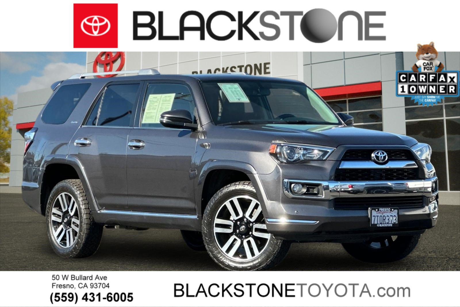 Certified 2016 Toyota 4Runner Limited AWD/4WD image 1