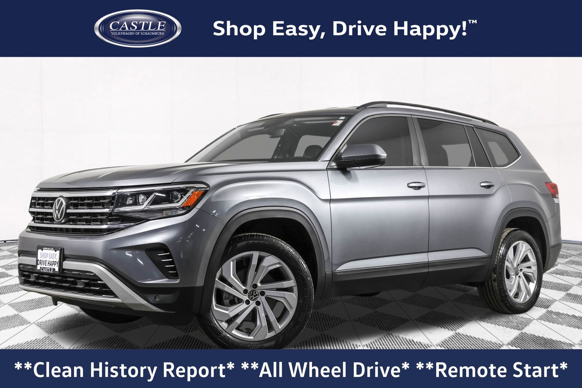 Used 2023 Volkswagen Atlas SE w/ Black Wheel Package