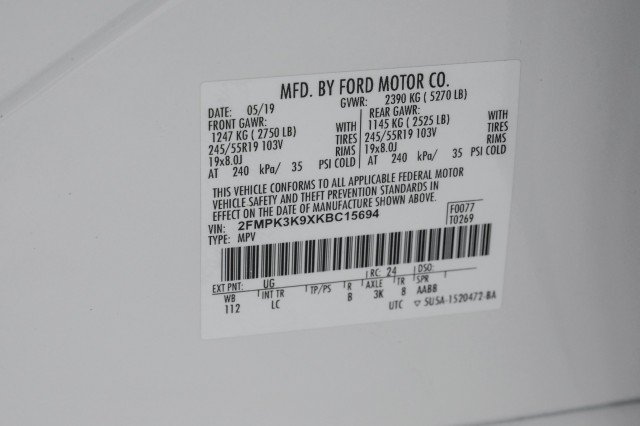 Used 2019 Ford Edge Titanium FWD image 68