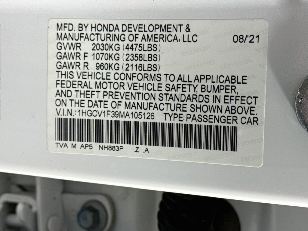 Used 2021 Honda Accord Sport image 29