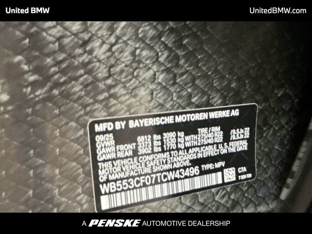 Used 2026 BMW iX xDrive60 w/ M Sport Package AWD/4WD image 23