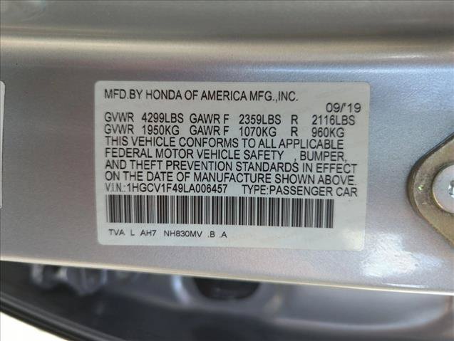 Used 2020 Honda Accord EX image 23