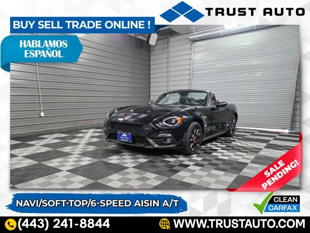 Used 2019 FIAT 124 Spider Abarth w/ Navigation & Sound Group