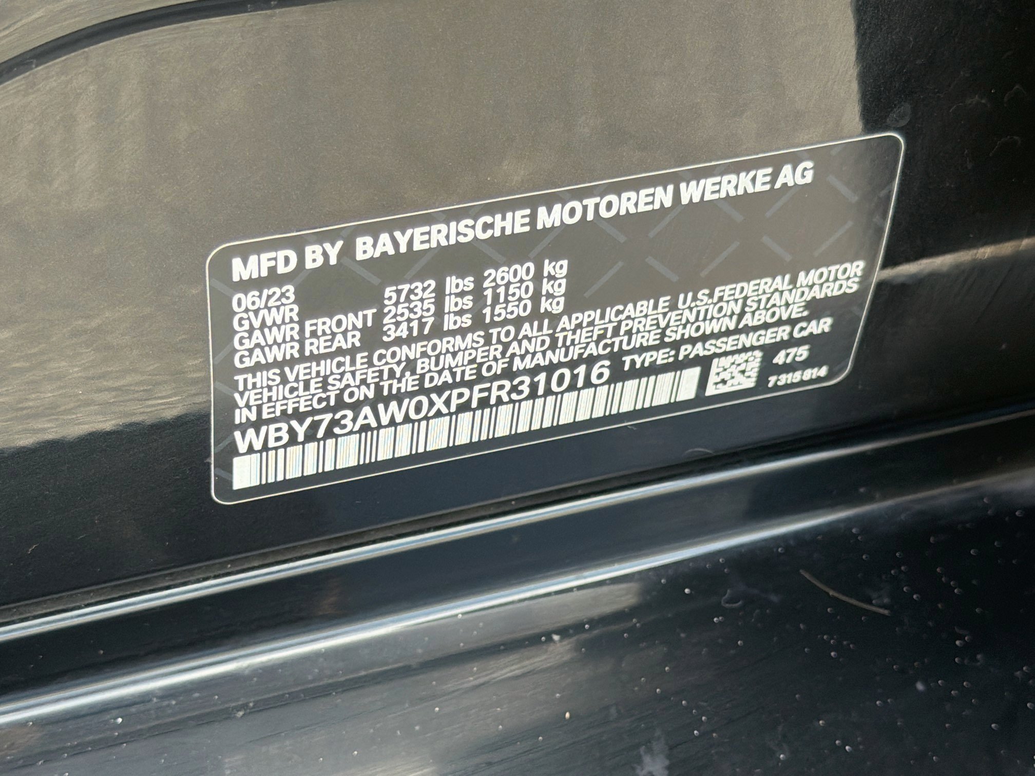 Used 2023 BMW i4 eDrive40 w/ M Sport Package RWD image 44