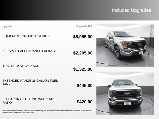 Used 2023 Ford F150 XLT w/ Equipment Group 302A High AWD/4WD image 4