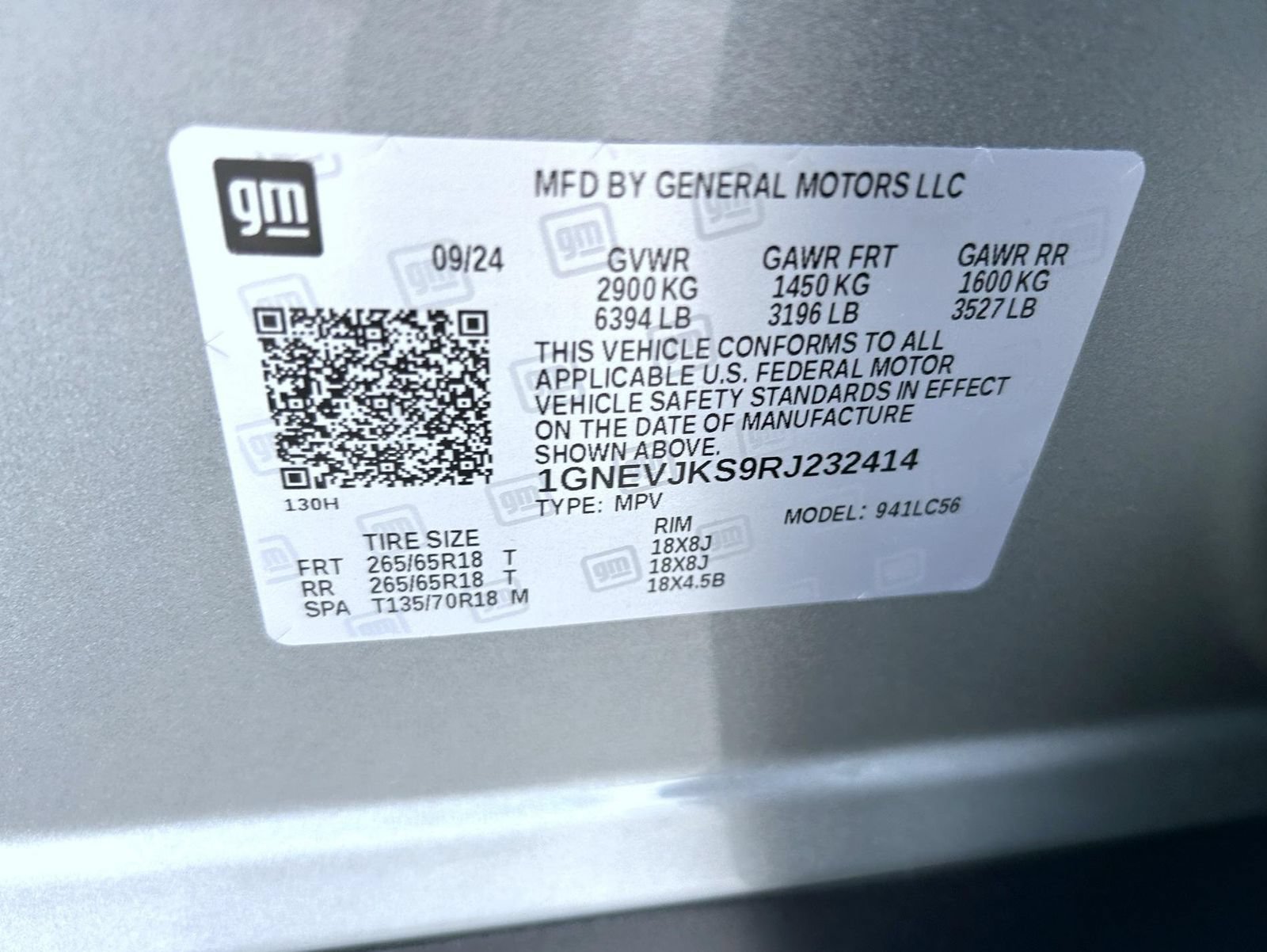 Certified 2024 Chevrolet Traverse Z71 AWD/4WD image 27