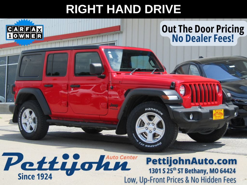 Used 2022 Jeep Wrangler Unlimited Sport AWD/4WD image 1