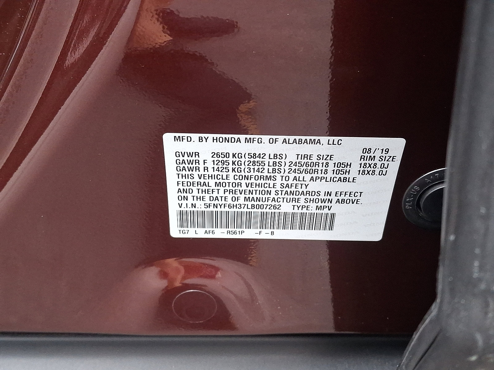 Used 2020 Honda Pilot EX image 28