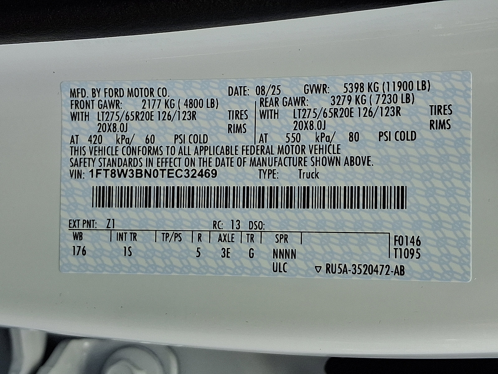 New 2026 Ford F350 XL w/ STX Appearance Package image 9