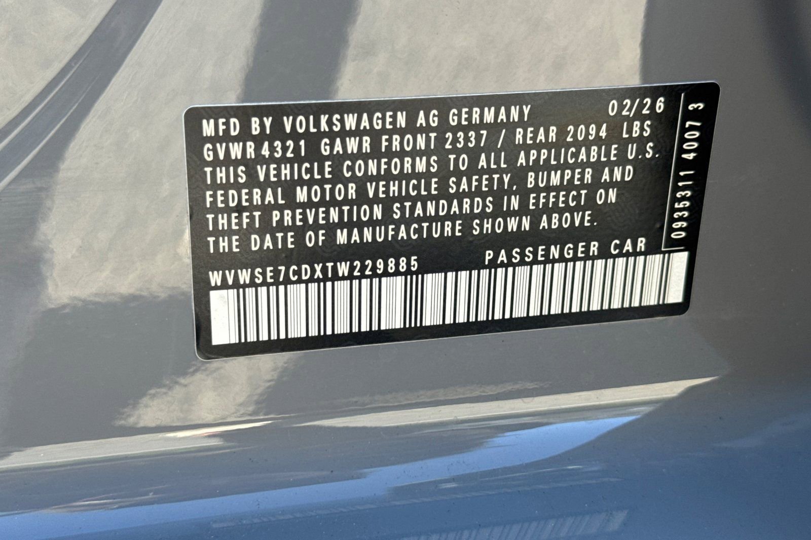 New 2026 Volkswagen GTI SE FWD image 28