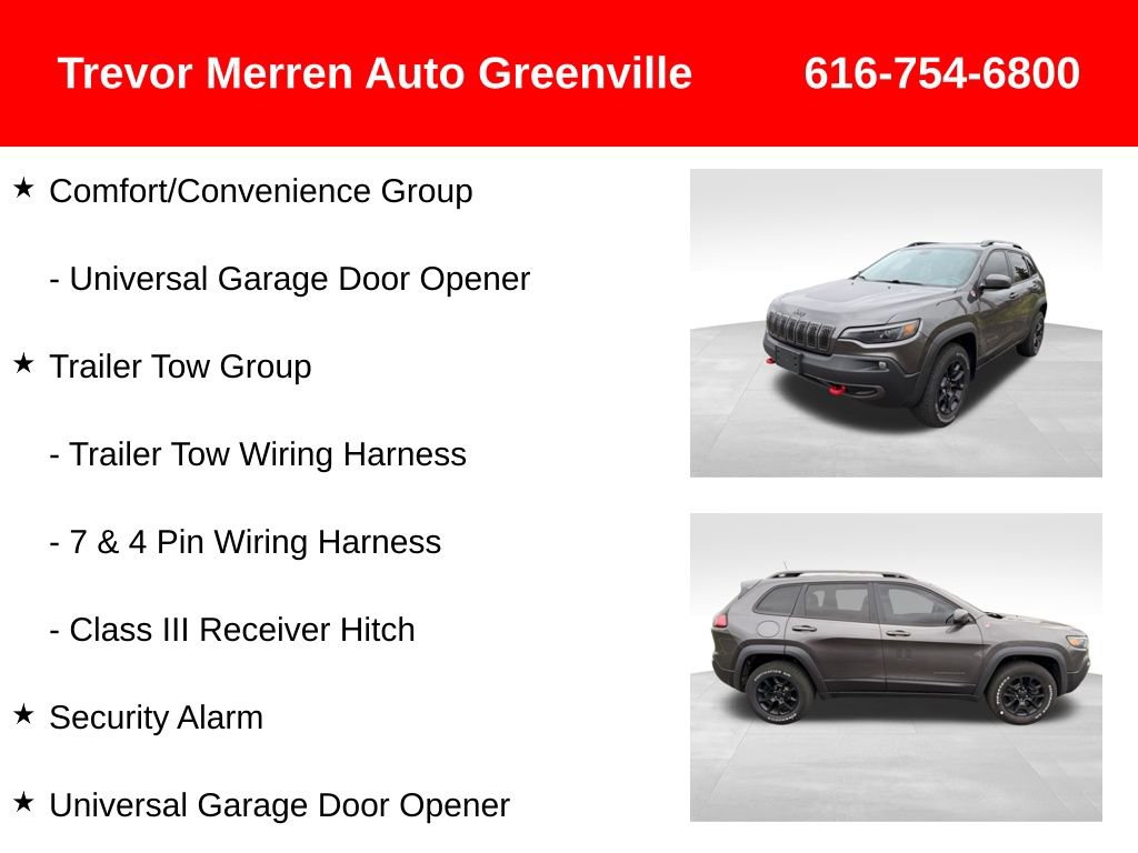 Used 2020 Jeep Cherokee Trailhawk w/ Comfort & Convenience Group image 31