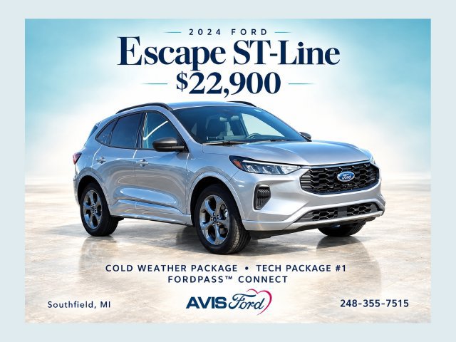 Used 2024 Ford Escape ST-Line w/ Tech Pack #1