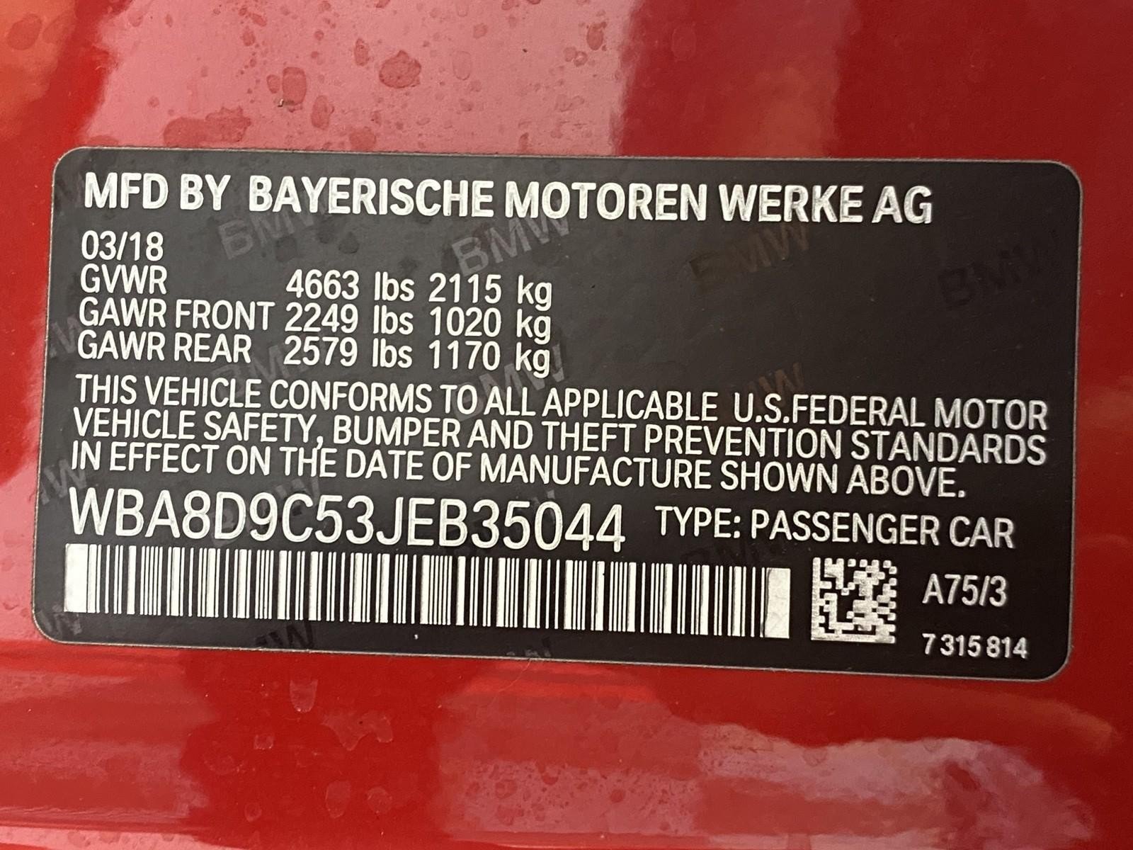Used 2018 BMW 330i xDrive Sedan w/ Premium Package AWD/4WD image 32
