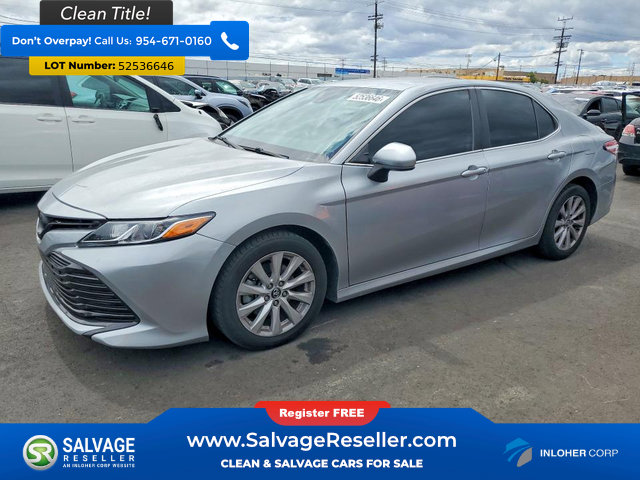 Used 2020 Toyota Camry LE FWD image 1