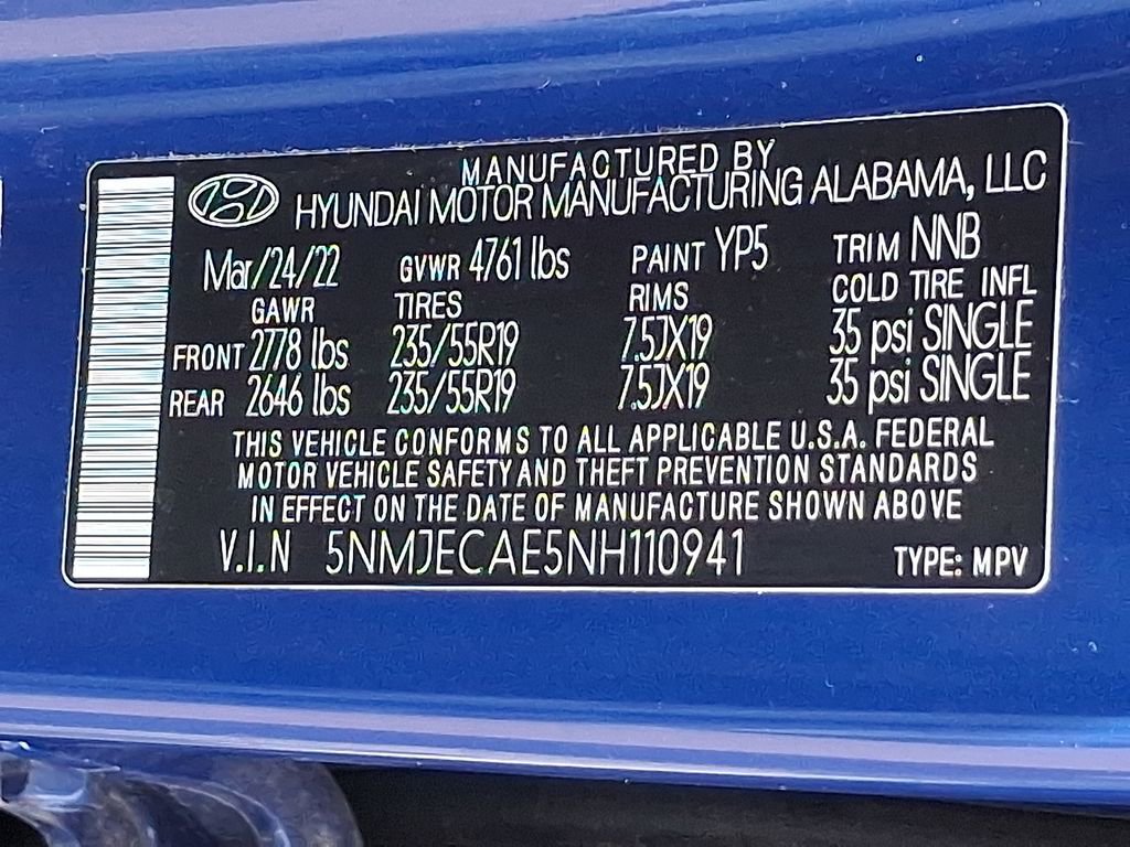 Used 2022 Hyundai Tucson Limited image 28