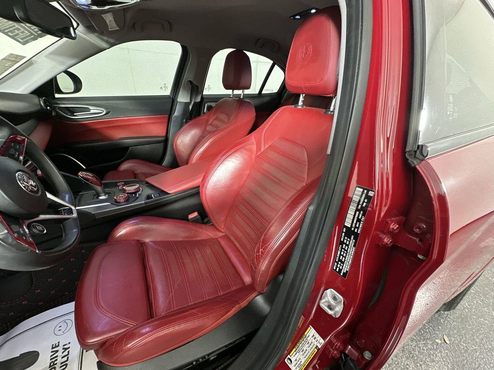 Used 2019 Alfa Romeo Giulia Ti Sport w/ Quick Order Package 22U Sport RWD image 11