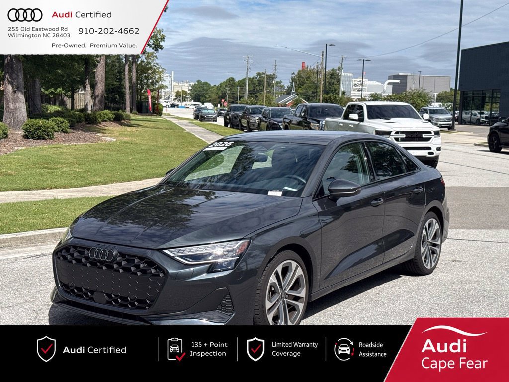 Certified 2026 Audi A3 2.0T Premium