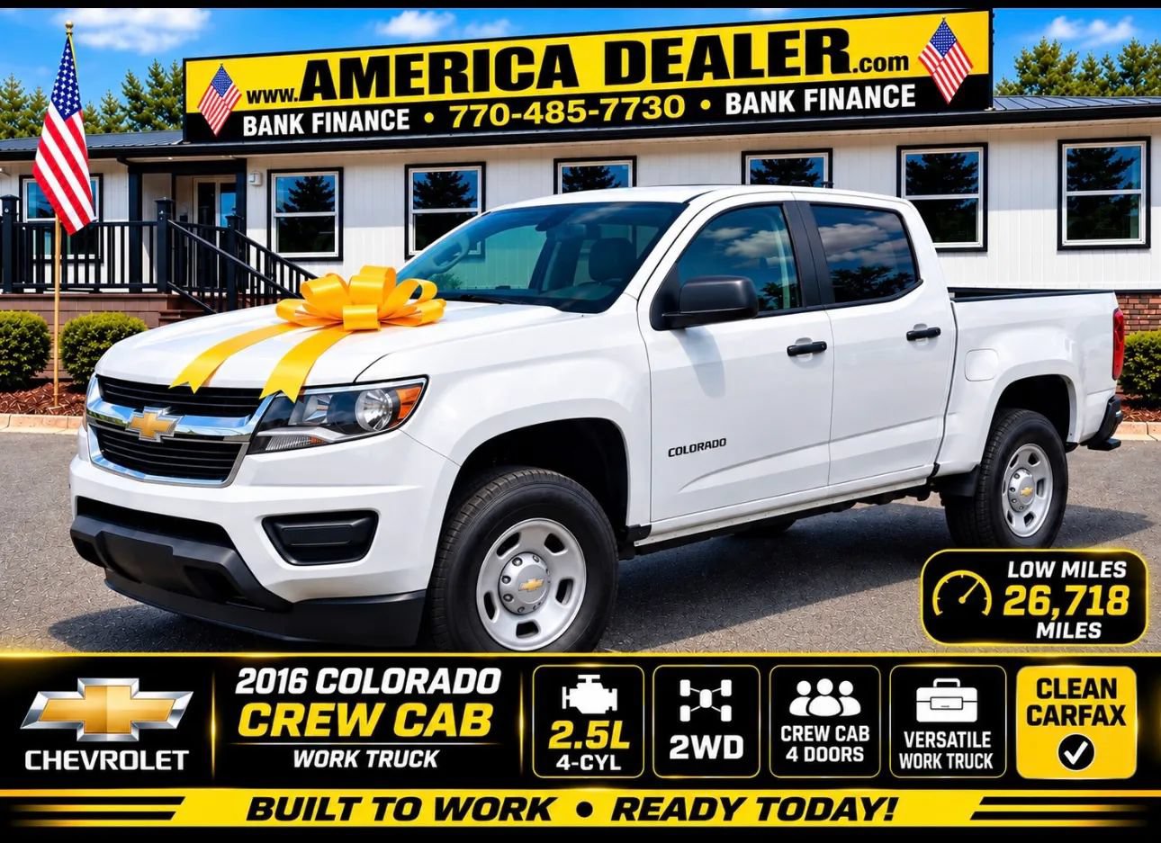 Used 2016 Chevrolet Colorado W/T w/ WT Convenience Package RWD image 1