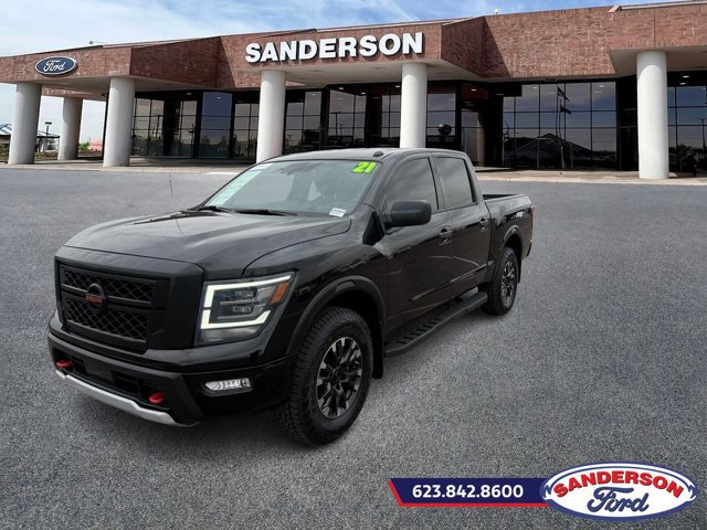 Used 2021 Nissan Titan PRO-4X w/ Off Road Protection Package image 7