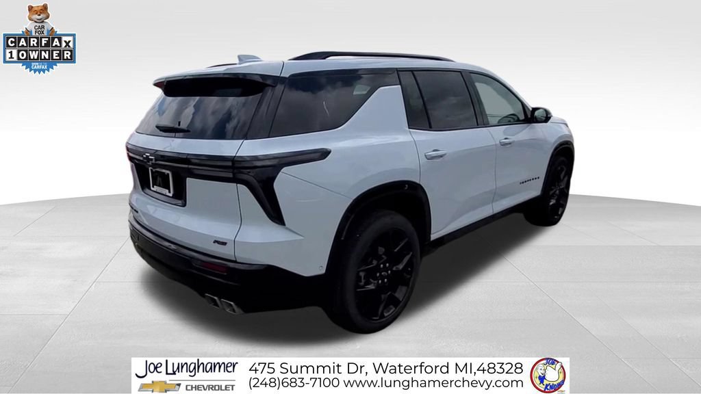 Certified 2026 Chevrolet Traverse RS w/ LPO, Floor Liner Package AWD/4WD image 9