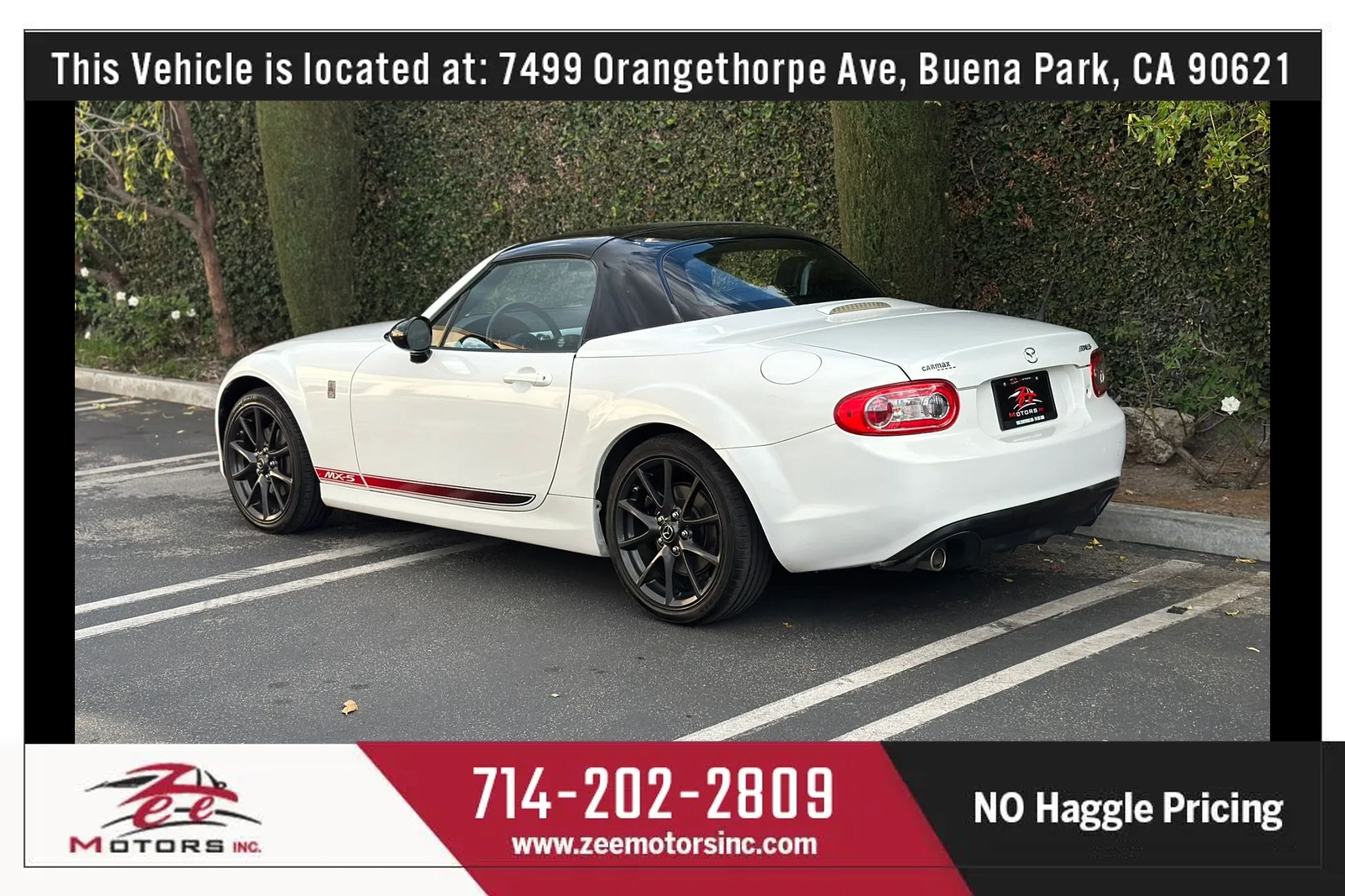 Used 2014 MAZDA MX-5 Miata Club RWD image 9