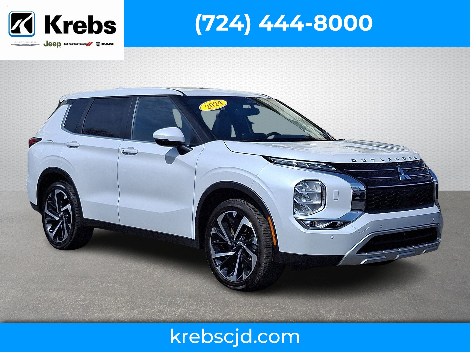 Used 2024 Mitsubishi Outlander SE image 1