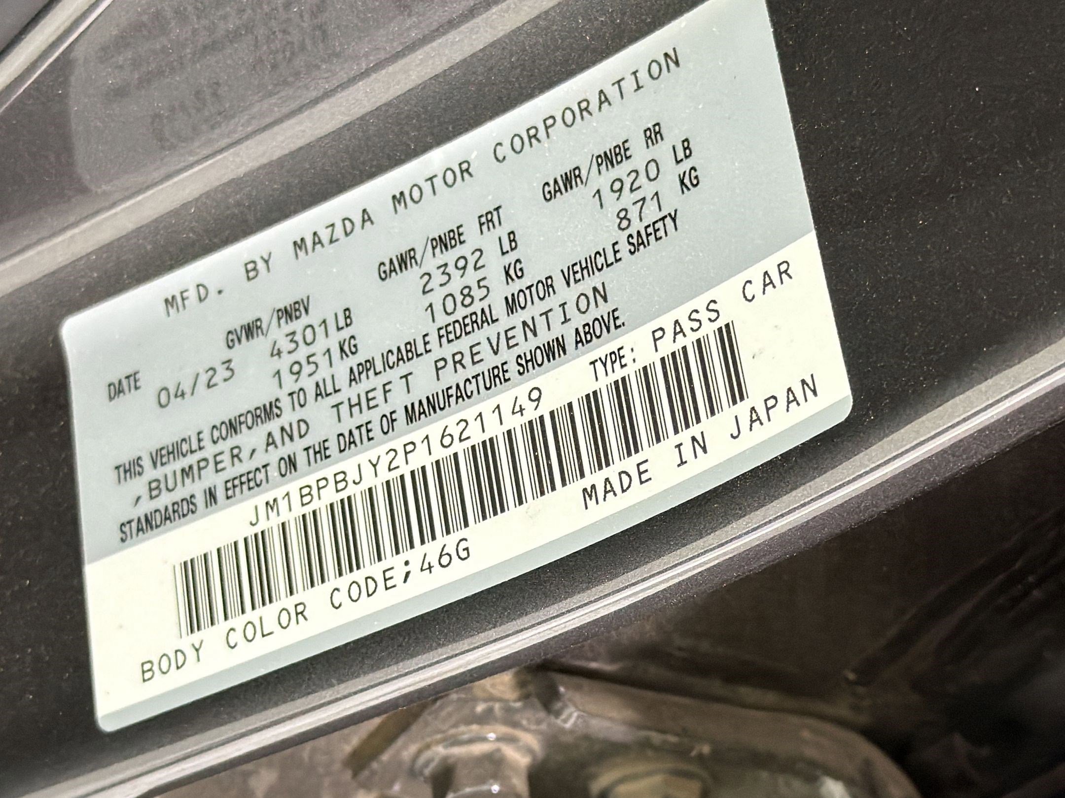 Used 2023 MAZDA MAZDA3 AWD 2.5 Turbo Hatchback image 24