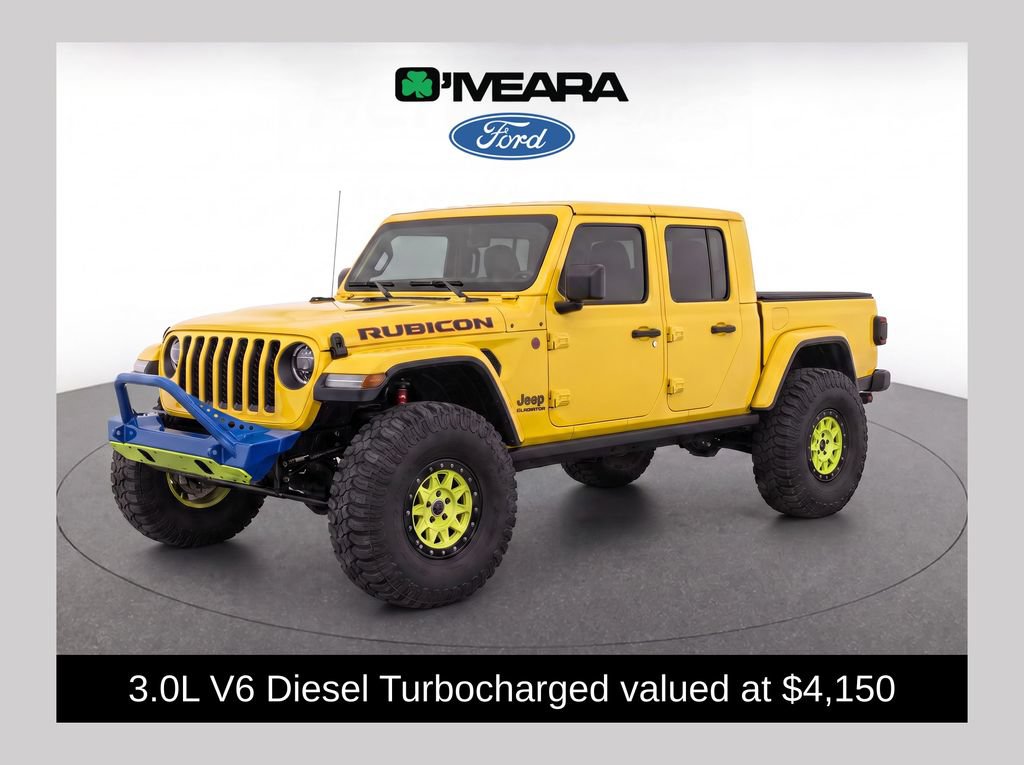 Used 2023 Jeep Gladiator Rubicon w/ LED Lighting Group AWD/4WD 360° Tour