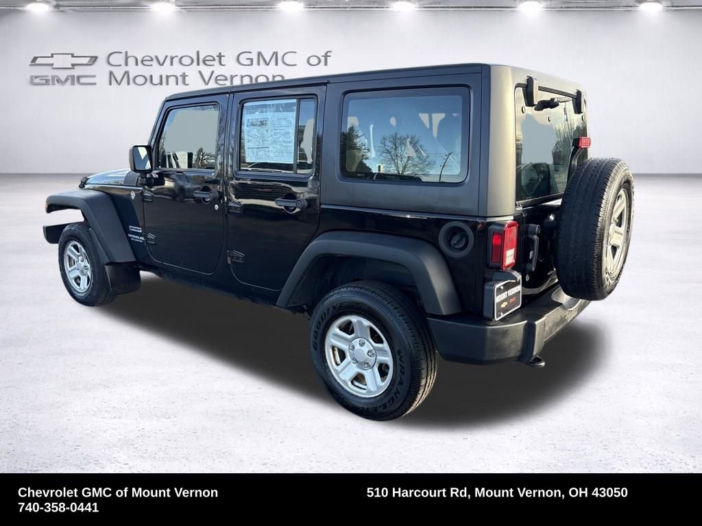 Used 2014 Jeep Wrangler Unlimited Sport AWD/4WD image 3