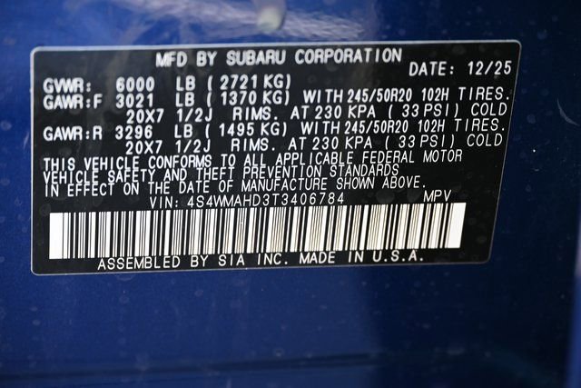 New 2026 Subaru Ascent Limited Bronze image 23