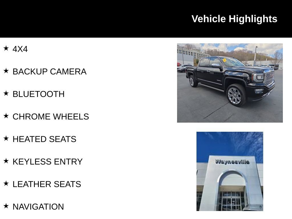 Used 2017 GMC Sierra 1500 Denali w/ Denali Ultimate Package image 2