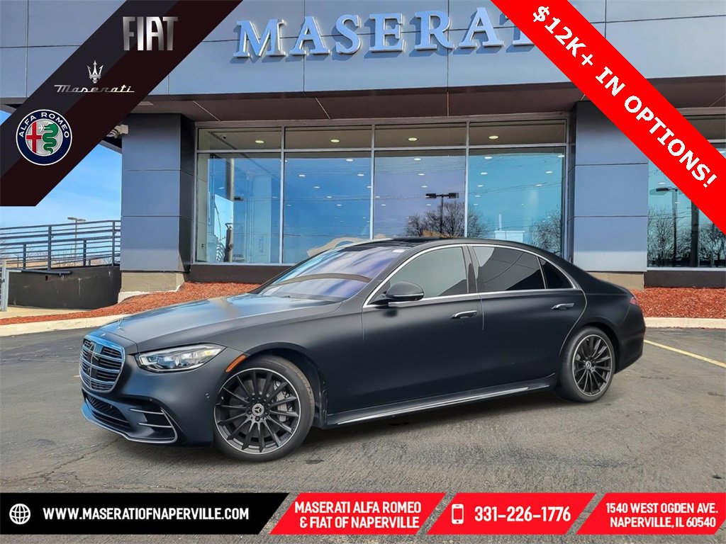 Used 2022 Mercedes-Benz S 580 4MATIC Sedan w/ AMG Line Package