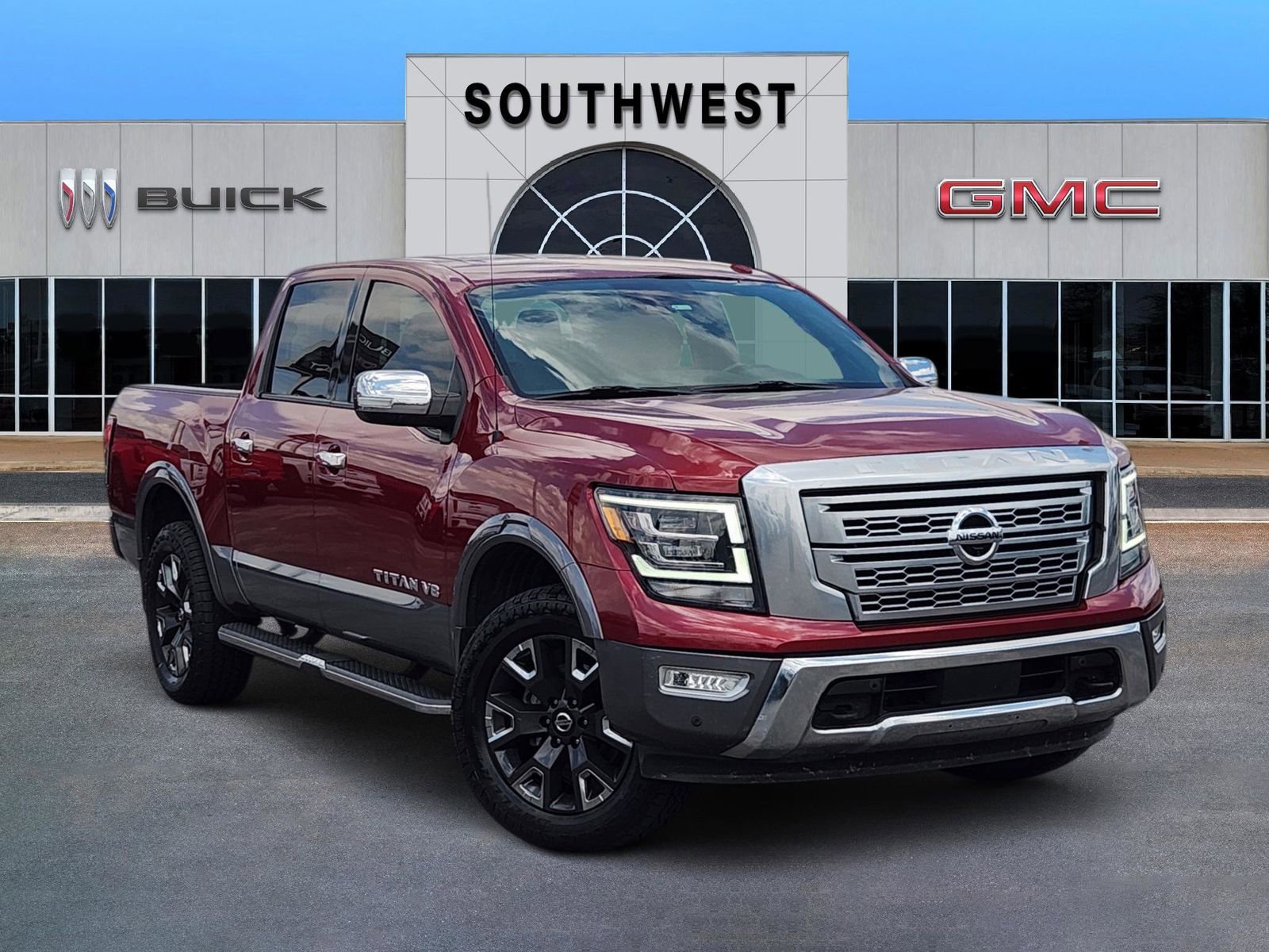 Used 2020 Nissan Titan Platinum Reserve w/ Protection Package 2 AWD/4WD image 1