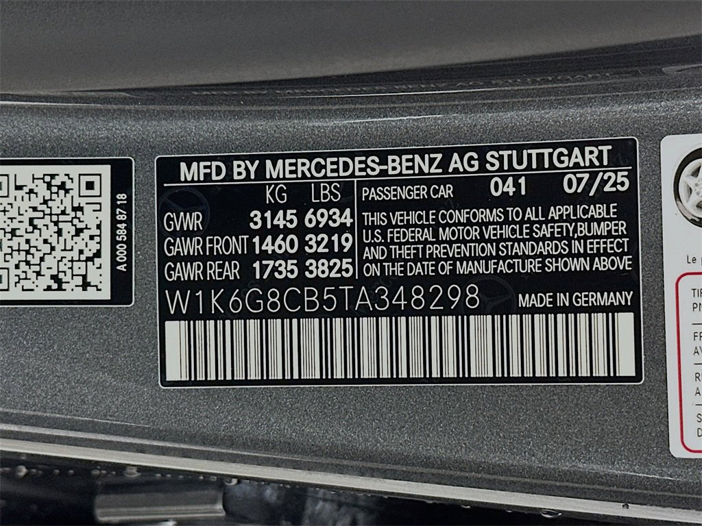New 2026 Mercedes-Benz S 63 AMG S image 34