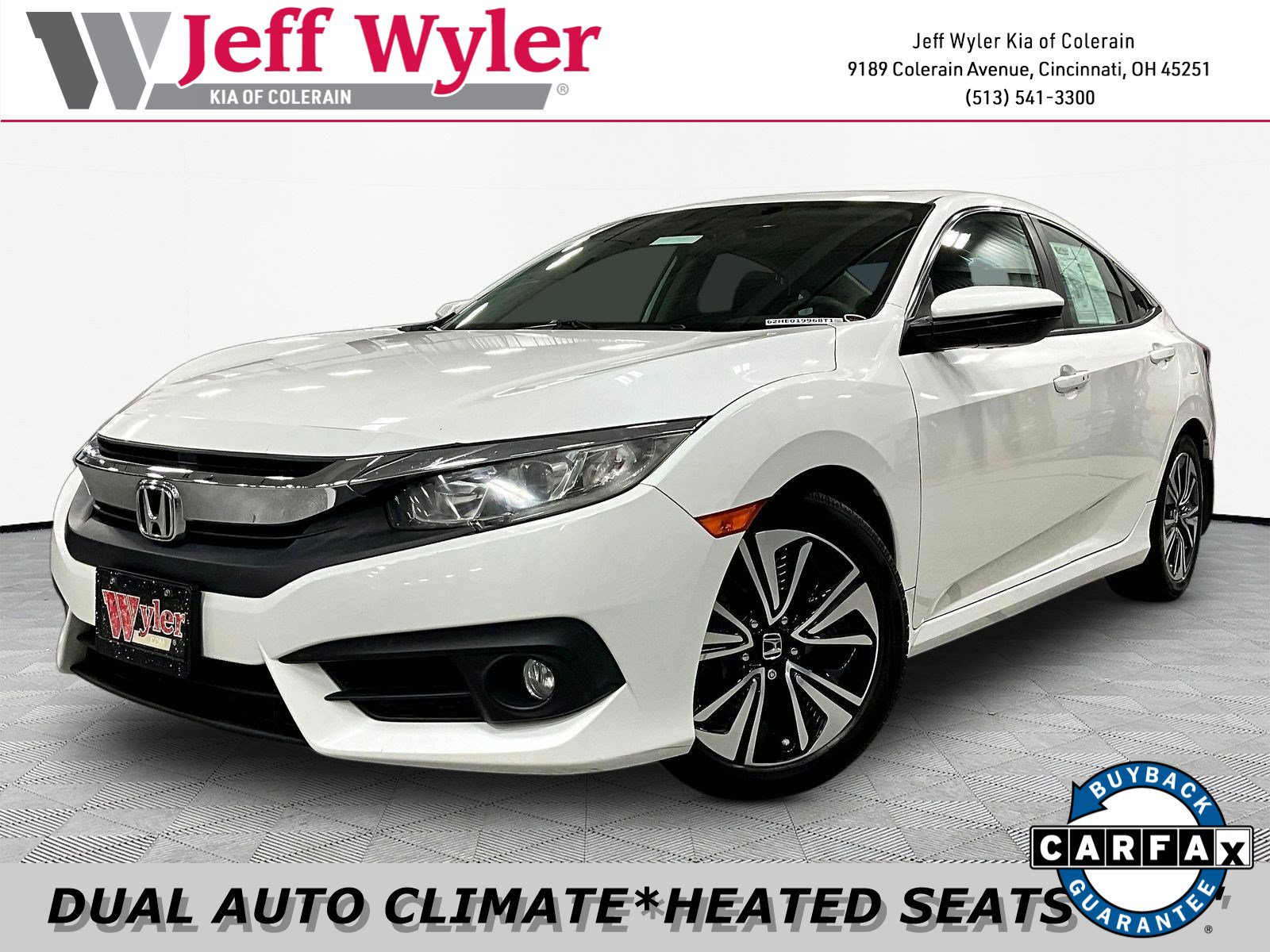 Used 2017 Honda Civic EX-T image 1