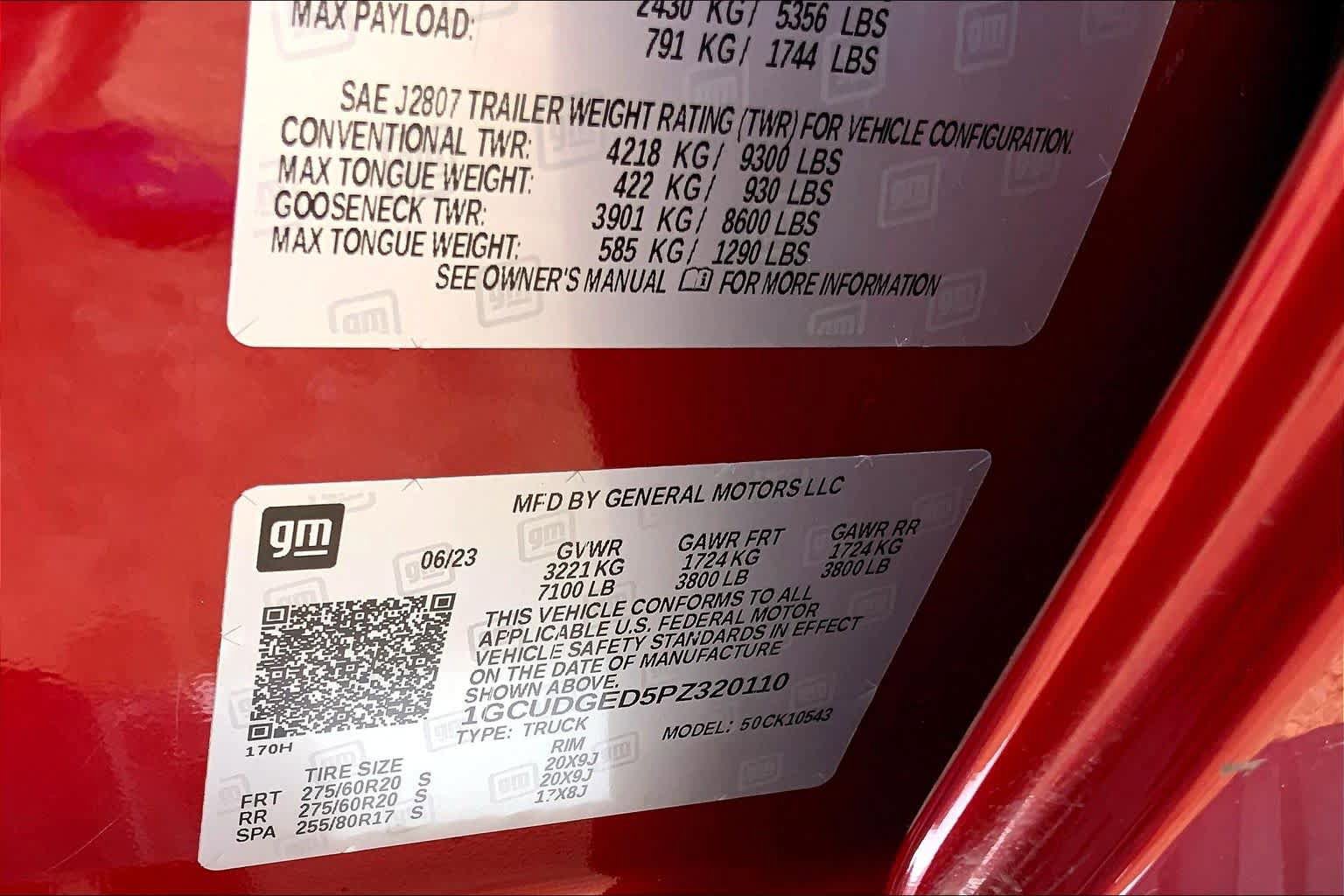 Certified 2023 Chevrolet Silverado 1500 LTZ w/ Technology Package AWD/4WD image 34